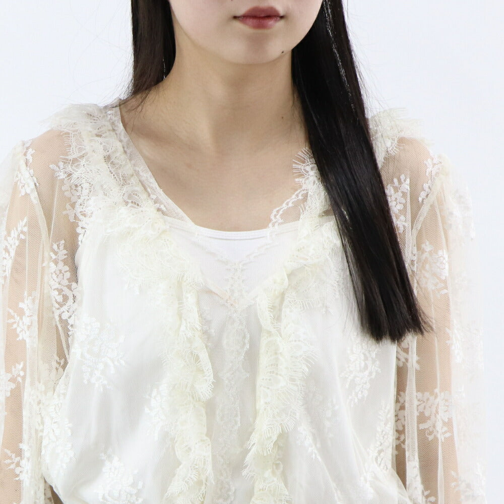 PINKO Tシャツ カットソー ホワイト シアー 1G1885-Y7T5
