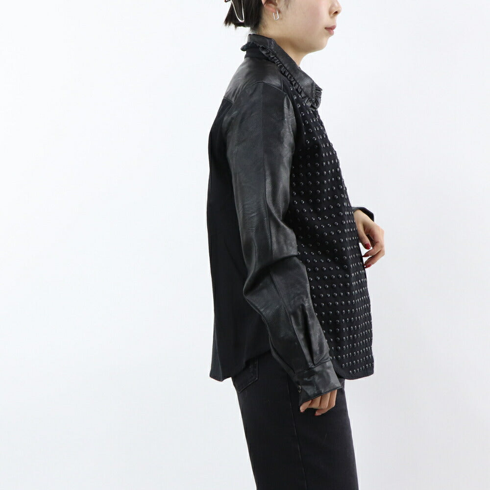 PINKO ジャケット・ブルゾン ブラック 襟付き 1J10RC-Y6D7