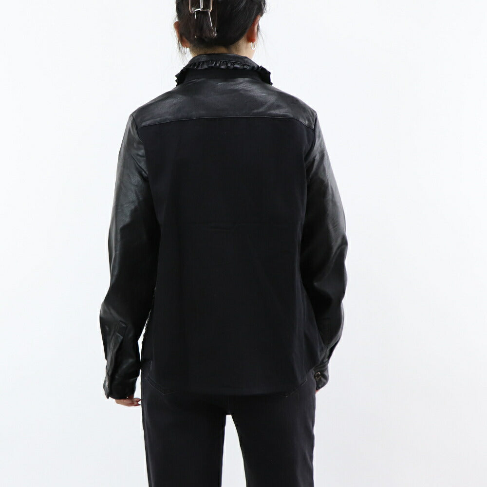 PINKO ジャケット・ブルゾン ブラック 襟付き 1J10RC-Y6D7