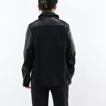 PINKO ジャケット・ブルゾン ブラック 襟付き 1J10RC-Y6D7