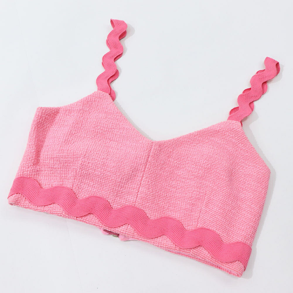 PINKO キャミソール タンクトップ ピンク ビスチェ 1G15R5-8443