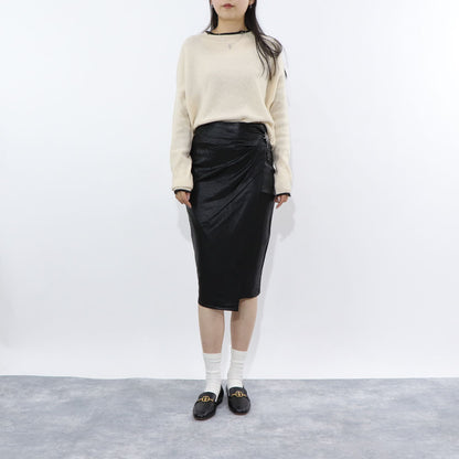 PINKO スカート ブラック タイトスカート ミディアム丈 1G15EQ-Y5PC