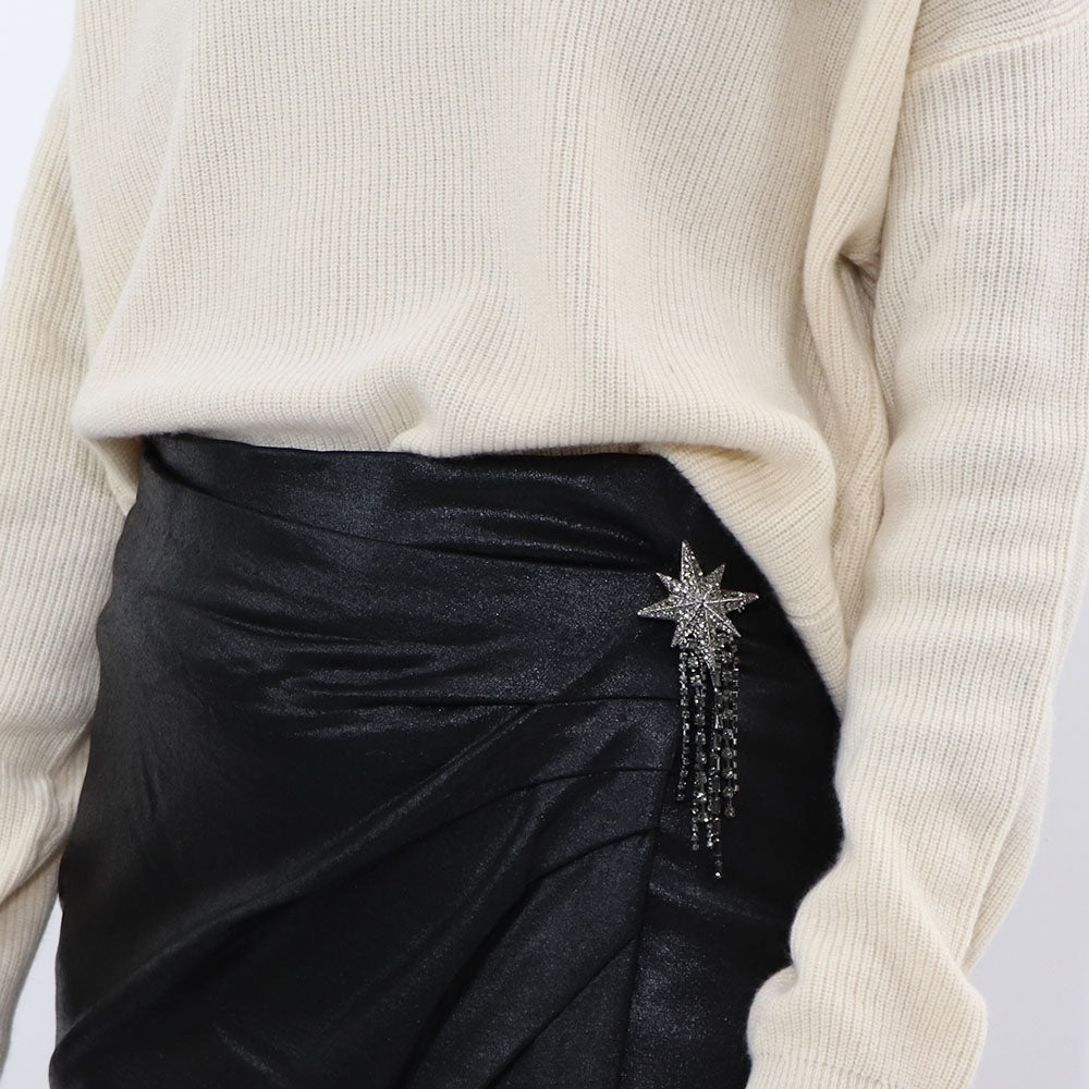 PINKO スカート ブラック タイトスカート ミディアム丈 1G15EQ-Y5PC