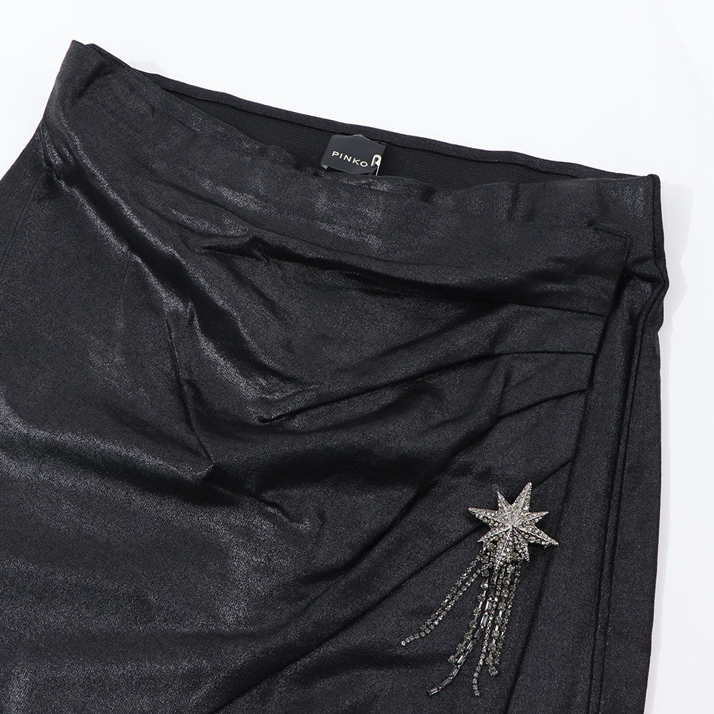 PINKO スカート ブラック タイトスカート ミディアム丈 1G15EQ-Y5PC