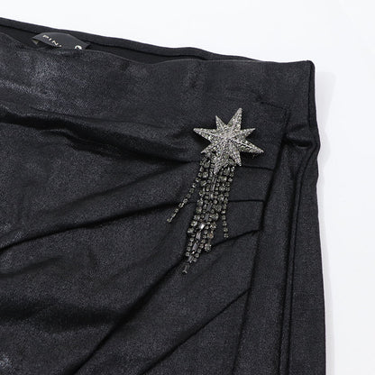 PINKO スカート ブラック タイトスカート ミディアム丈 1G15EQ-Y5PC