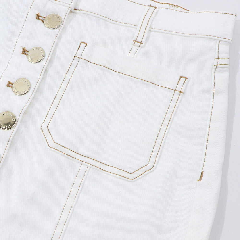 PINKO スカート ホワイト  1J10M6-Y64A