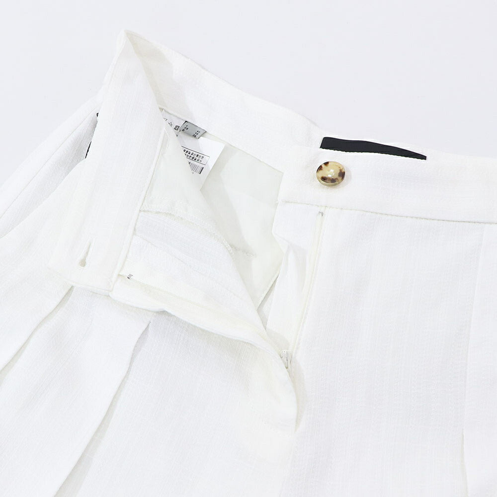 PINKO ロングパンツ ホワイト ワイドパンツ 1B14GM-7985