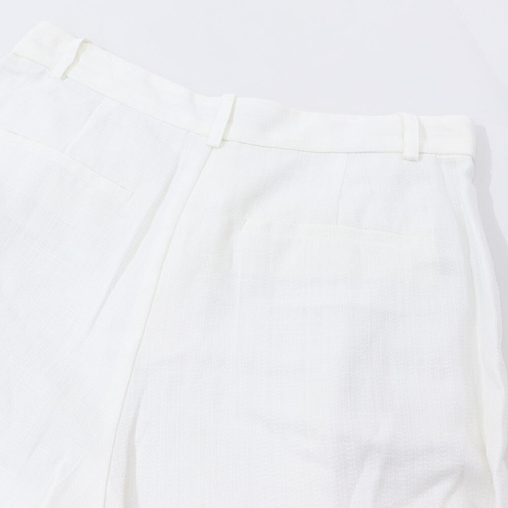 PINKO ロングパンツ ホワイト ワイドパンツ 1B14GM-7985