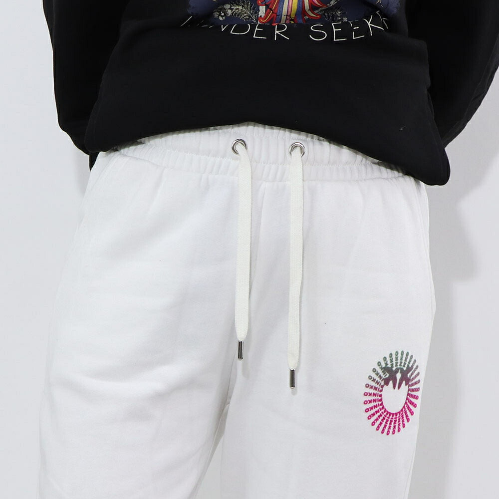 PINKO  ホワイト スエットパンツ 1G1867-Y54B