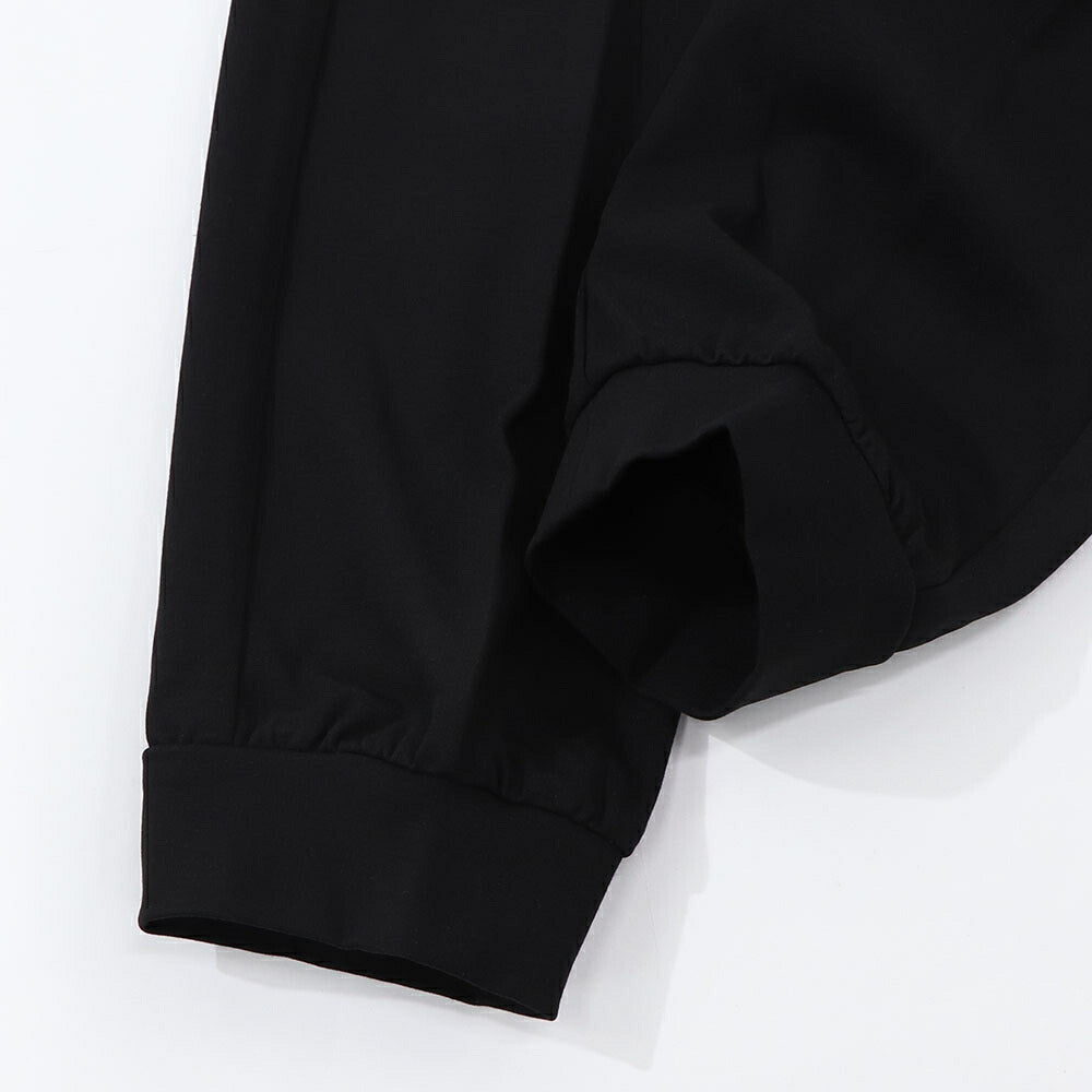 PINKO ロングパンツ ブラック 無地 シンプル ウエストゴム 1G188T-1739