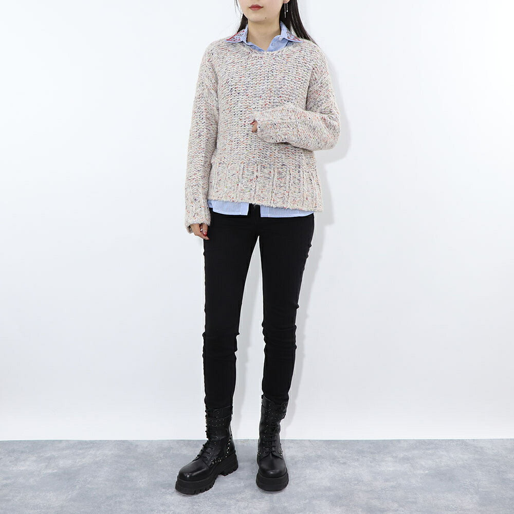 PINKO ロングパンツ ブラック ベルト付き 1J10GH-Y6FE