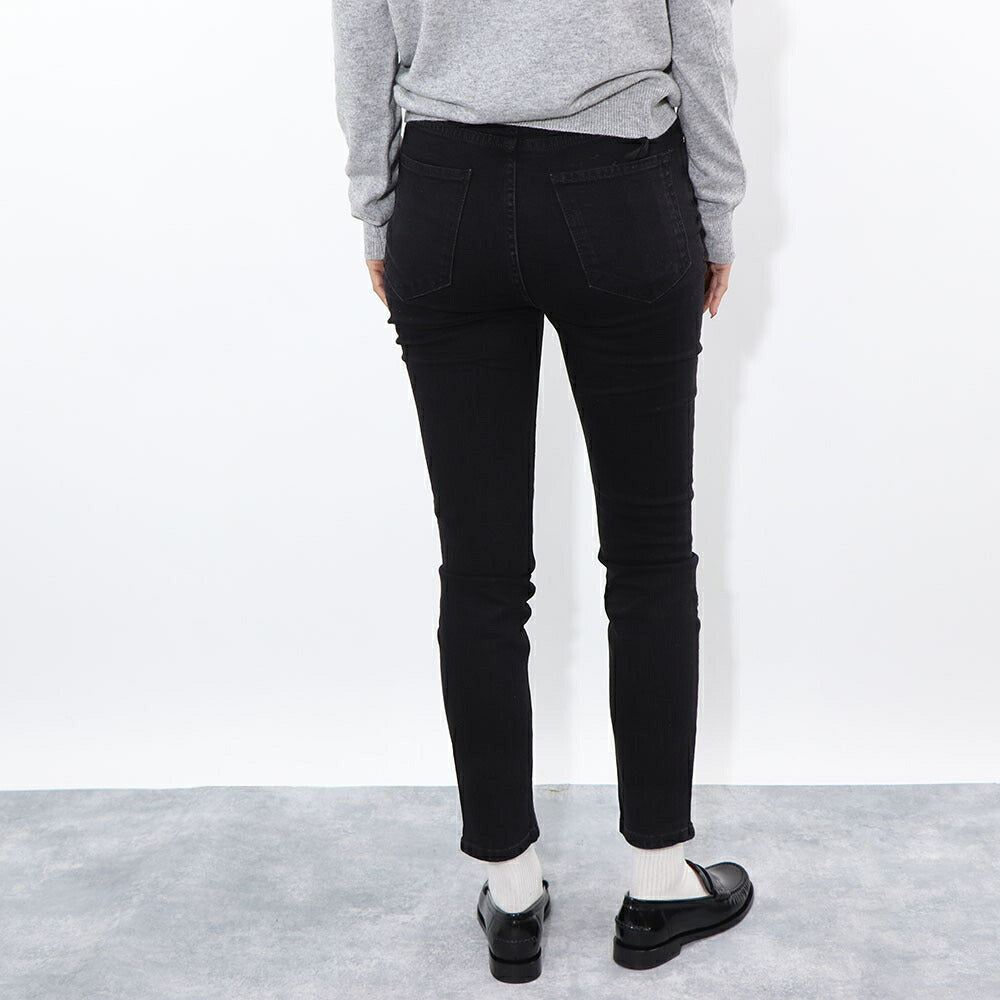 PINKO ロングパンツ ブラック ベルト付き 1J10GH-Y6FE