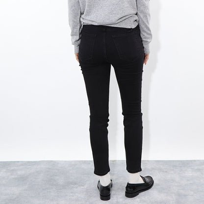 PINKO ロングパンツ ブラック ベルト付き 1J10GH-Y6FE