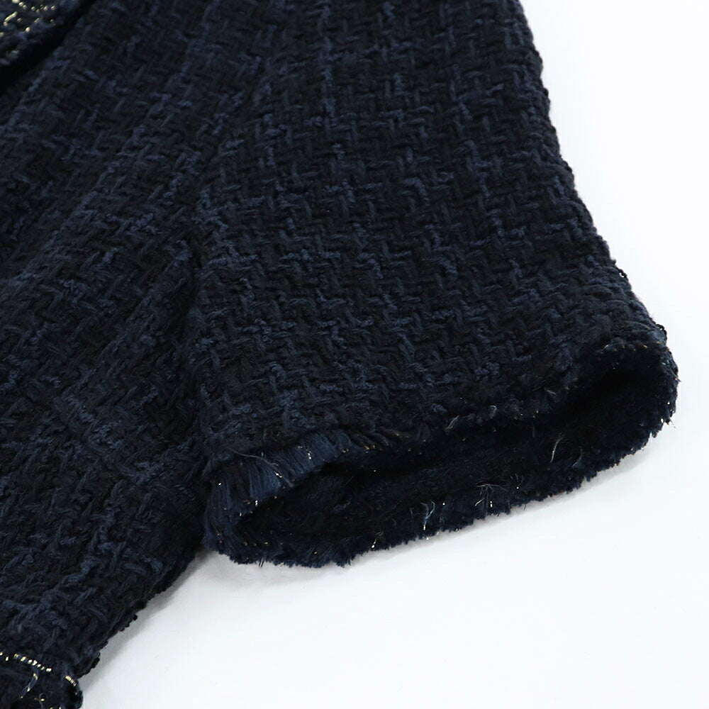 PINKO ピンコ レディース ワンピース ネイビー コットン ツイード 1G15FD-8137
