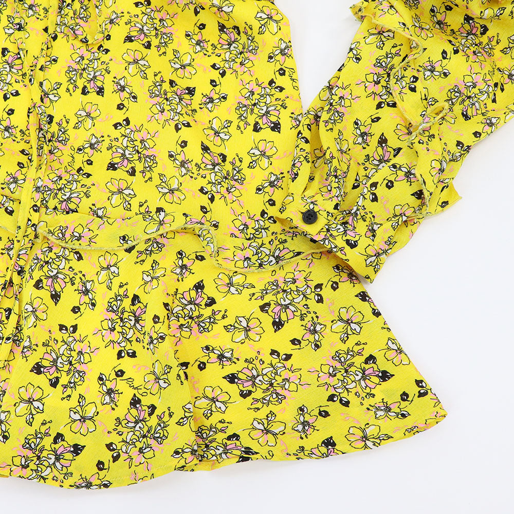 PINKO ピンコ レディース ワンピース イエロー 花柄 フラワープリント 1G16GP-Y7HK