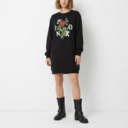 PINKO ピンコ レディース ワンピース ブラック コットン スウェットワンピース 1G16UH-Y54B