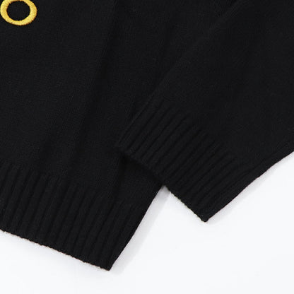 PINKO ニット ブラック ロゴ 刺繍 1G17N3-Y821