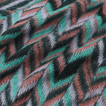 PINKO ニット グリーン ヘリンボーン 1B14VP-Y6ND