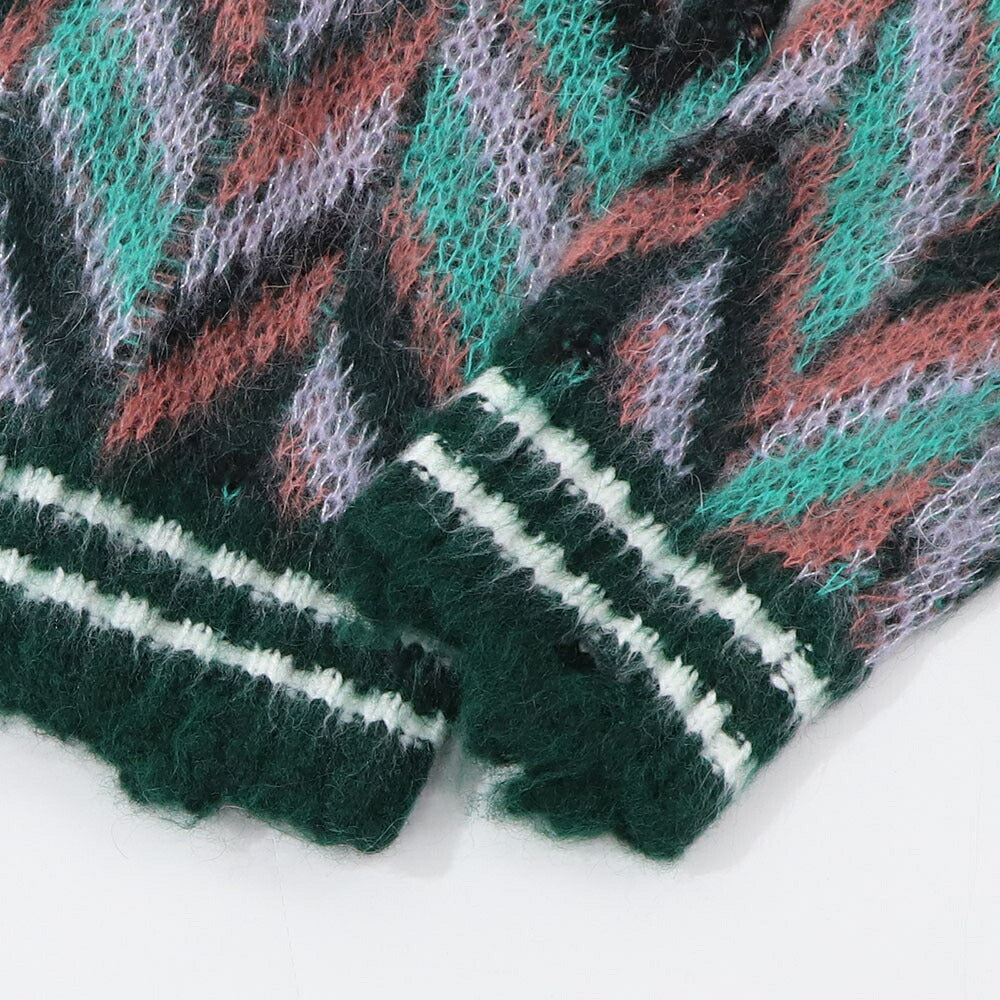 PINKO ニット グリーン ヘリンボーン 1B14VP-Y6ND