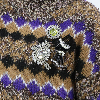 PINKO ニット ブラウン系 ハイネック 1B14VU-Y6NJ