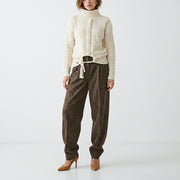 PINKO ピンコ レディース トップス ニット ホワイト ウール ハイネックニット 1G156U-Y6FB