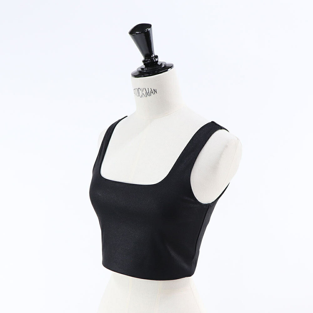 PINKO キャミソール ブラック ヨガウェア ブラトップ ハーフトップ 1G1804-Y5KG