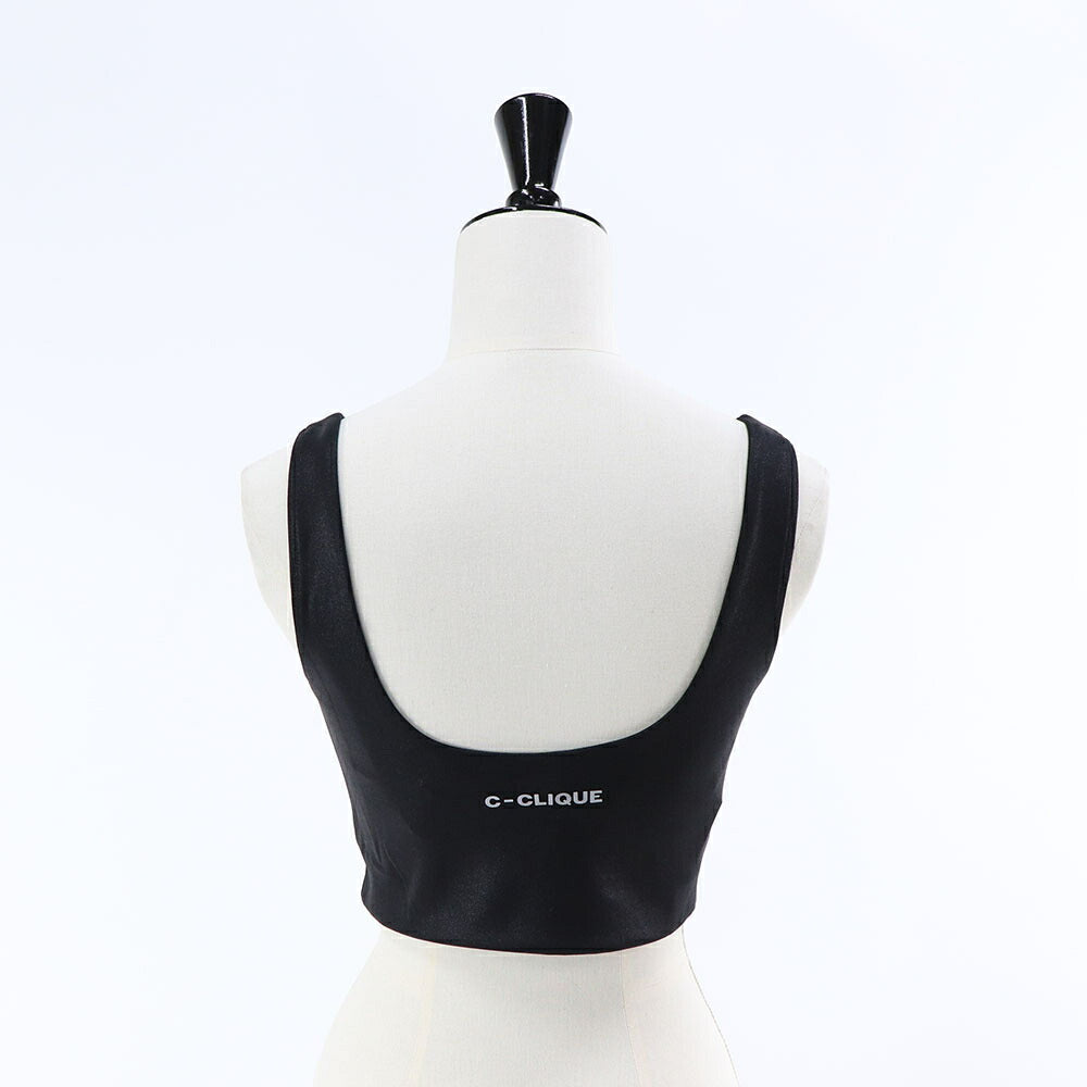 PINKO キャミソール ブラック ヨガウェア ブラトップ ハーフトップ 1G1804-Y5KG