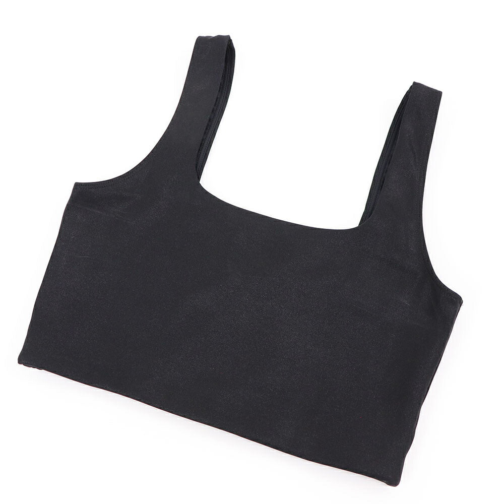 PINKO キャミソール ブラック ヨガウェア ブラトップ ハーフトップ 1G1804-Y5KG