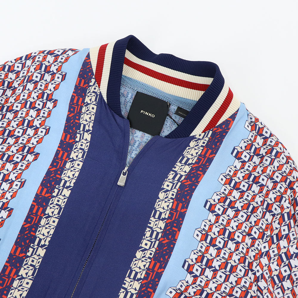 PINKO ピンコ レディース アウター ジャケット・ブルゾン マルチカラー 総ロゴ 1G177Q-Y7YB