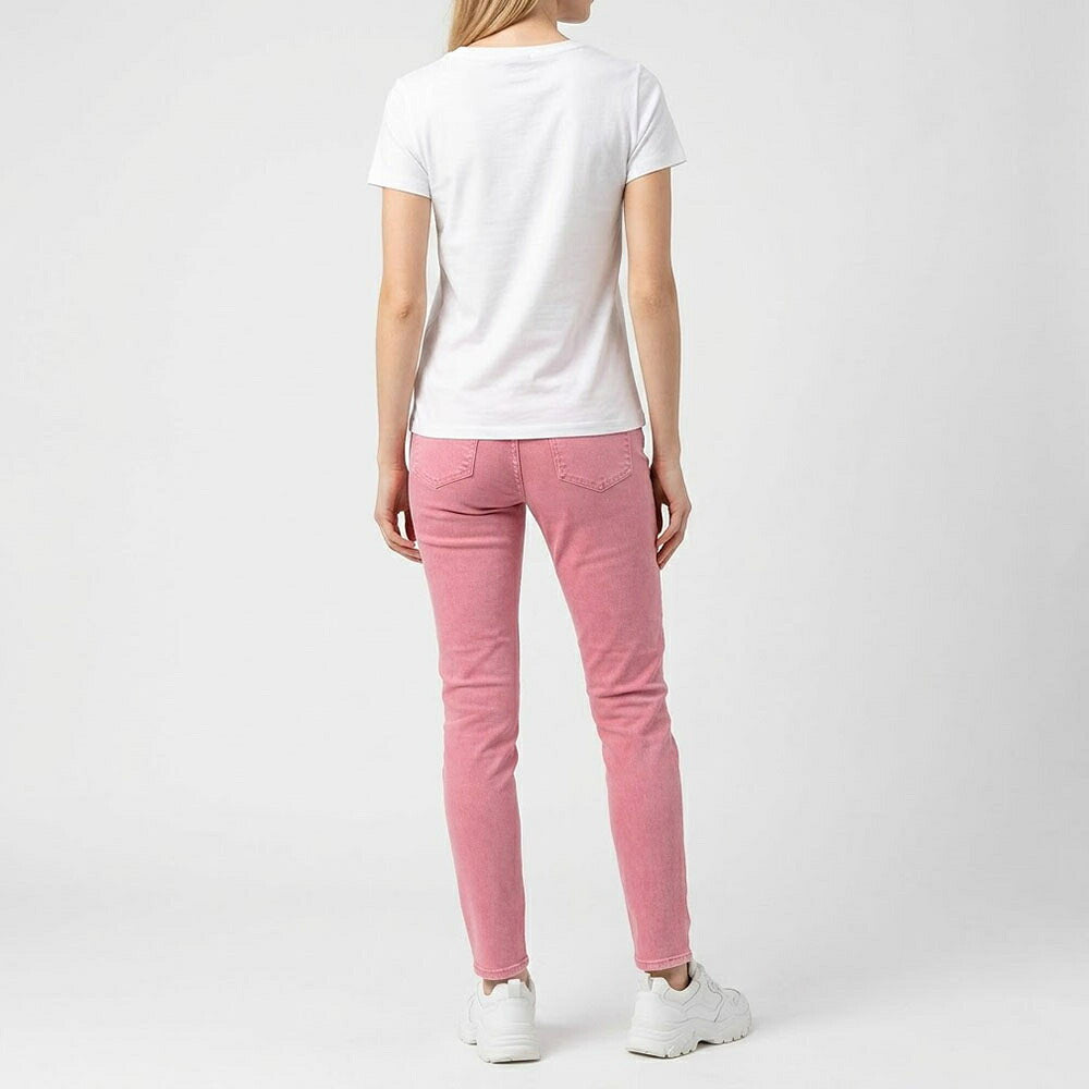 PINKO ピンコ レディース トップス Tシャツ・カットソー ホワイト コットン ロゴ 半袖 1G1649-Y4LX