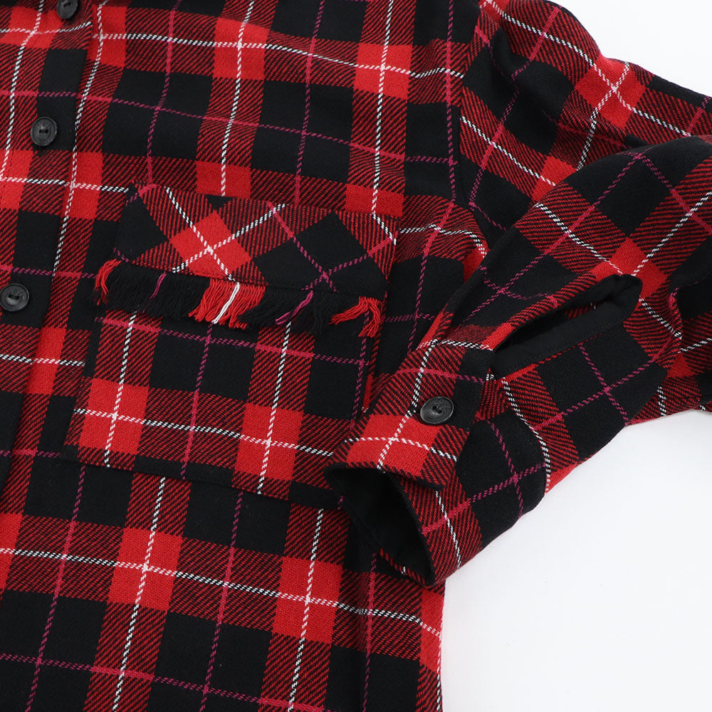 PINKO ピンコ レディース ワンピース レッド シャツワンピース 赤チェック 1G16HZ-8554