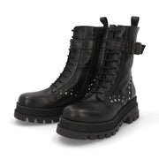 PINKO ブーツ ブラック レースアップ 厚底 ショートブーツ 1H2136-A073