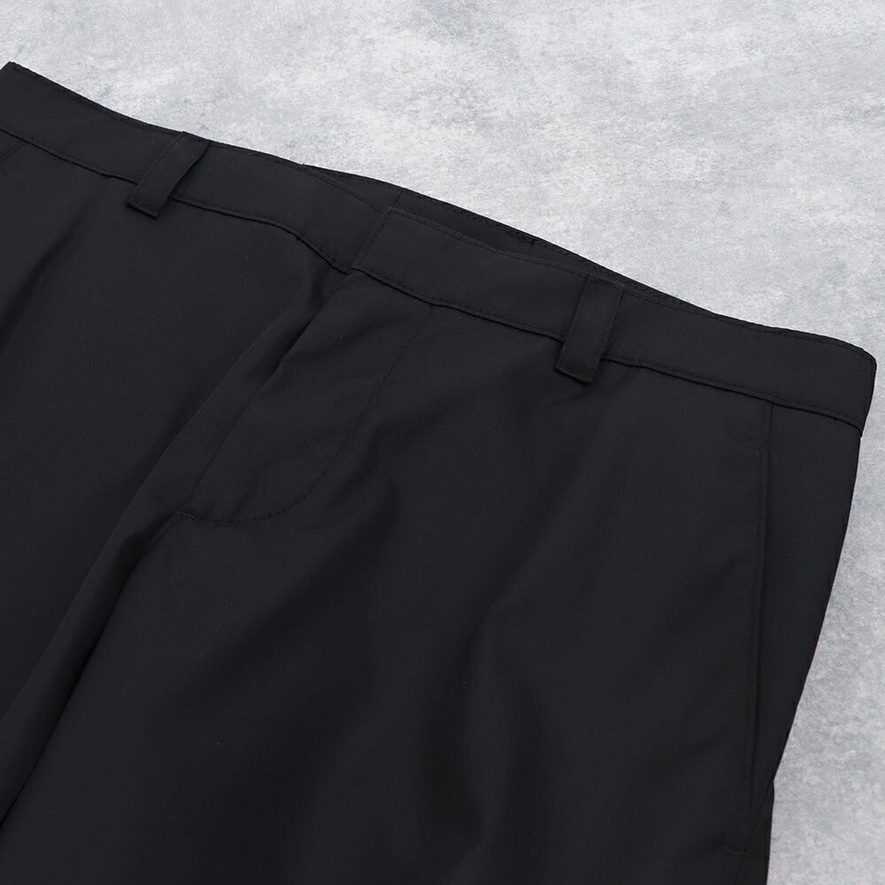 PRADA ロングパンツ メンズ ブラック カーゴパンツ トライアングルロゴ SPH130 1WQ8