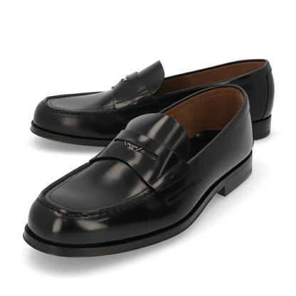 PRADA ローファ ブラック カーフスキン 革靴