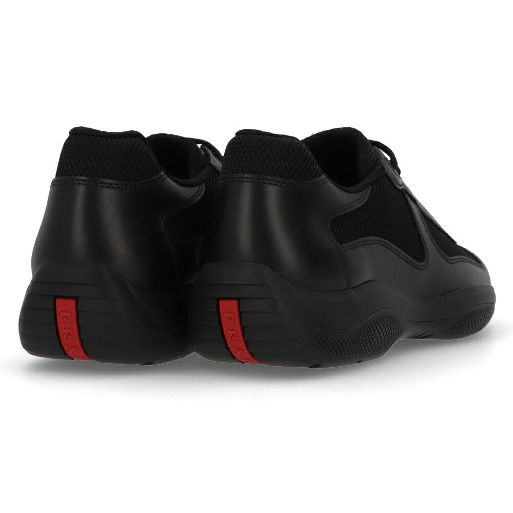 PRADA スニーカー アメリカズカップ レザー バイクファブリック