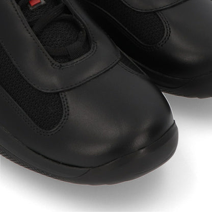 PRADA スニーカー アメリカズカップ レザー バイクファブリック