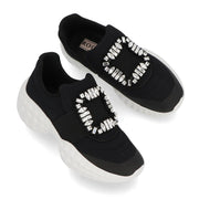 Roger Vivier ロジェ ヴィヴィエ スニーカー ブラック×ホワイト ホワイト スリッポン RVW63731340QPS
