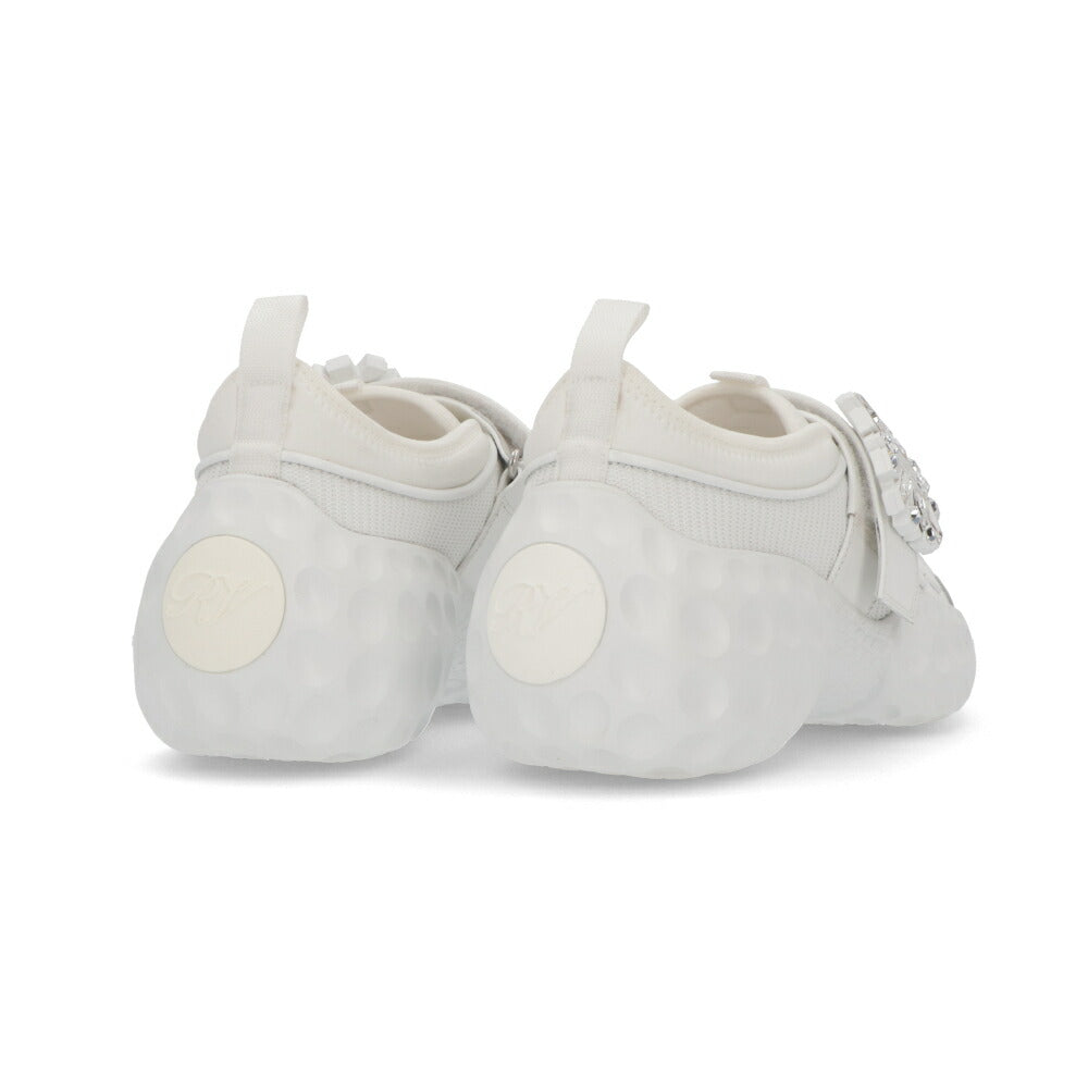 Roger Vivier スニーカー ホワイト トレッキングシューズ ビジューバックル RVW63738940TU4