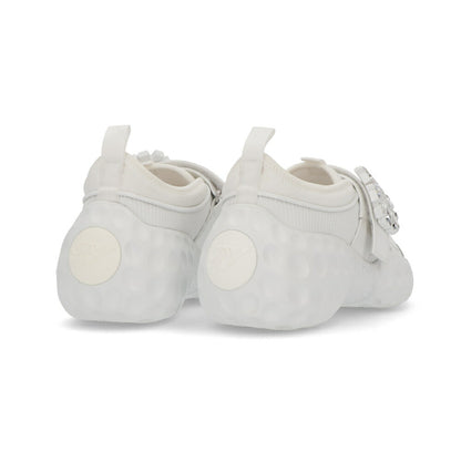 Roger Vivier スニーカー ホワイト トレッキングシューズ ビジューバックル RVW63738940TU4