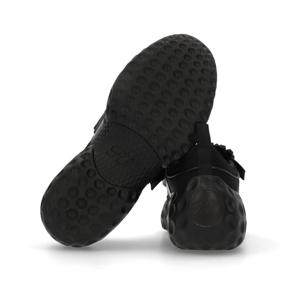 Roger Vivier スニーカー ブラック トレッキングシューズ ビジューバックル RVW63738940TU5