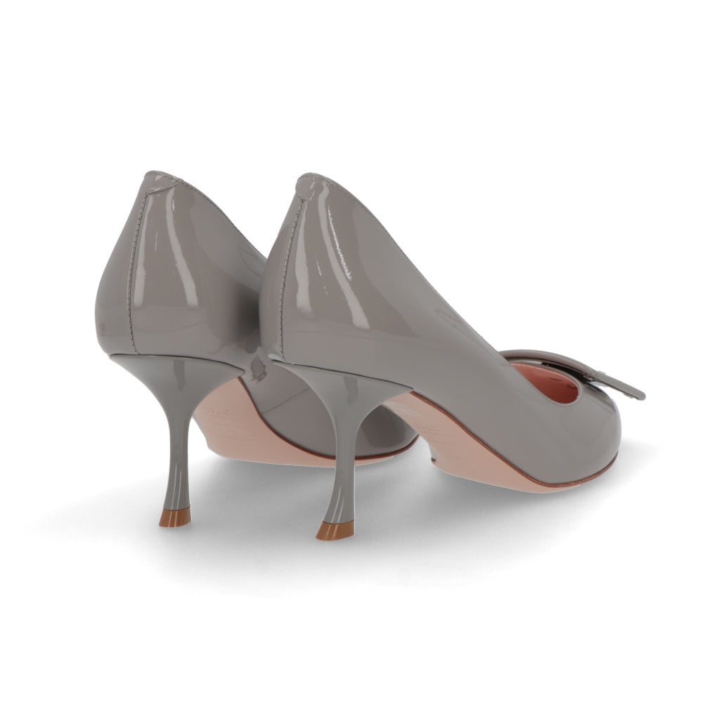 Roger Vivier ロジェ ヴィヴィエ パンプス グレー ブラック クリーム ポインテッドトゥ RVW61830690D1P