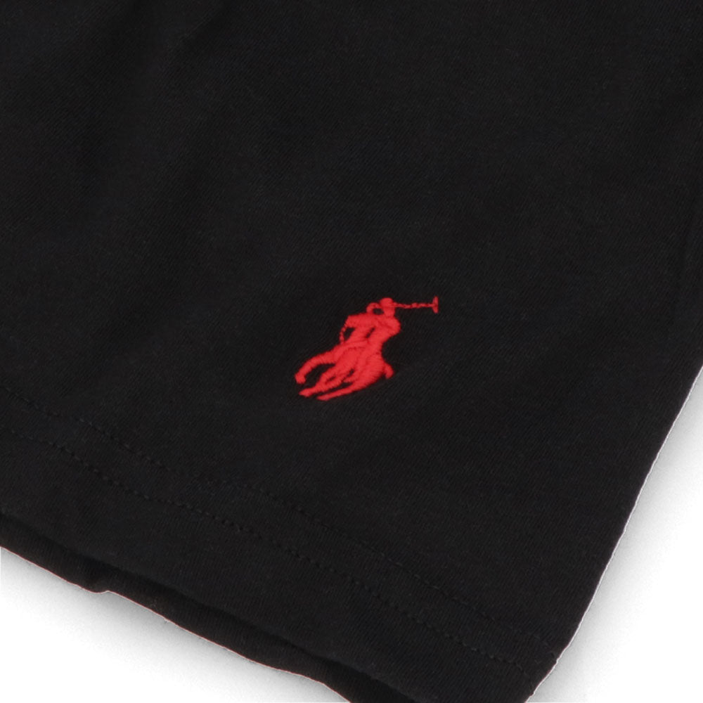 【新品】ラルフローレン Ralph Lauren 下着 パンツ メンズ ブラック ブルー コットン レーヨン ポリウレタン ロゴ 刺繍 ３枚セット シンプル ブリーフ ボクサーパンツ LFBBP3