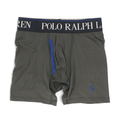 【新品】ラルフローレン Ralph Lauren 下着 パンツ メンズ ブラック マルチカラー ポリエステル エラスタン ロゴ プリント ３枚セット シンプル ブリーフ ボクサーパンツ LBBBP3
