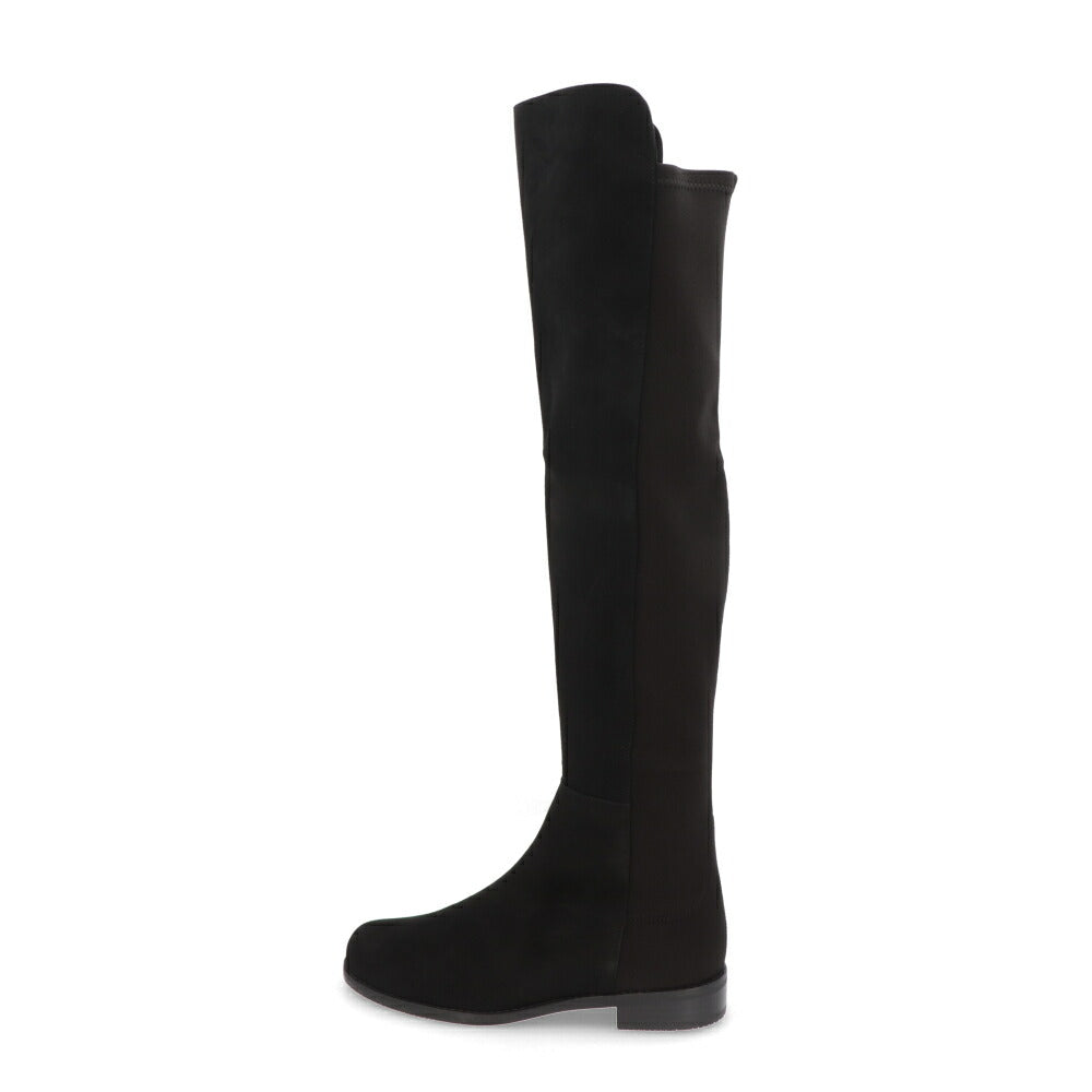 スチュアートワイツマン STUART WEITZMAN シューズ ブーツ レディース 5050 ブラック レザー 合成繊維 厚底ブーツ 無地 シンプル ロングブーツ S4465