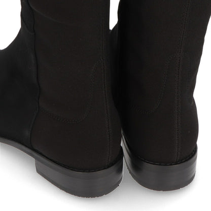 スチュアートワイツマン STUART WEITZMAN シューズ ブーツ レディース 5050 ブラック レザー 合成繊維 厚底ブーツ 無地 シンプル ロングブーツ S4465