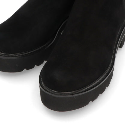 スチュアートワイツマン STUART WEITZMAN シューズ ブーツ レディース 5050 ULTRALIFT BOOT ブラック レザー 合成繊維 厚底ブーツ 無地 シンプル ロングブーツ S6056