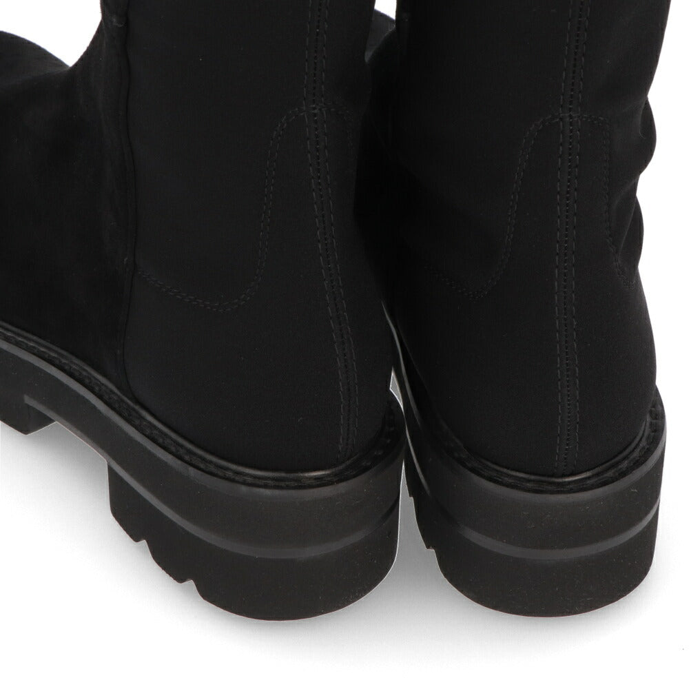 スチュアートワイツマン STUART WEITZMAN シューズ ブーツ レディース 5050 ULTRALIFT BOOT ブラック レザー 合成繊維 厚底ブーツ 無地 シンプル ロングブーツ S6056