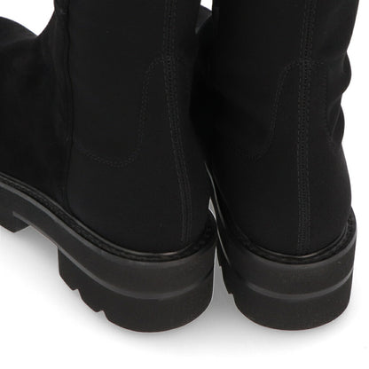 スチュアートワイツマン STUART WEITZMAN シューズ ブーツ レディース 5050 ULTRALIFT BOOT ブラック レザー 合成繊維 厚底ブーツ 無地 シンプル ロングブーツ S6056