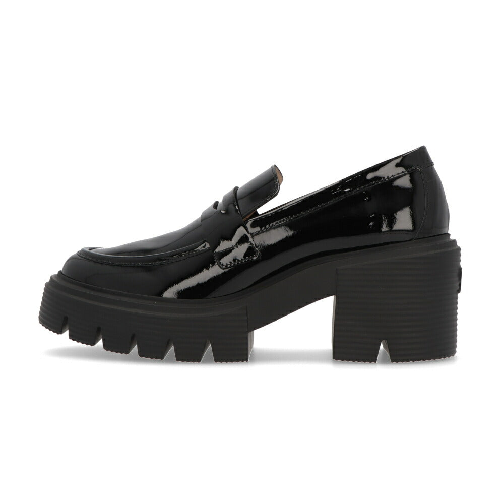 スチュアートワイツマン STUART WEITZMAN シューズ レザーシューズ レディース SOHO LOAFER ブラック パテントレザー 厚底ローファー 無地 シンプル ロゴ ローファー SB814