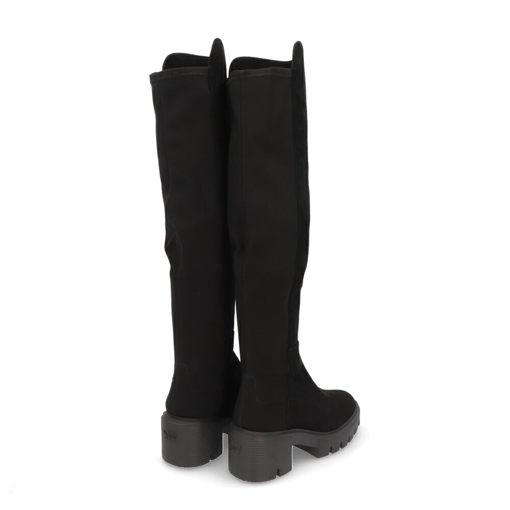 スチュアートワイツマン STUART WEITZMAN シューズ ブーツ レディース 5050 SOHO BOOT ブラック レザー 合成繊維 厚底ブーツ 無地 シンプル ロゴ ロングブーツ SC729